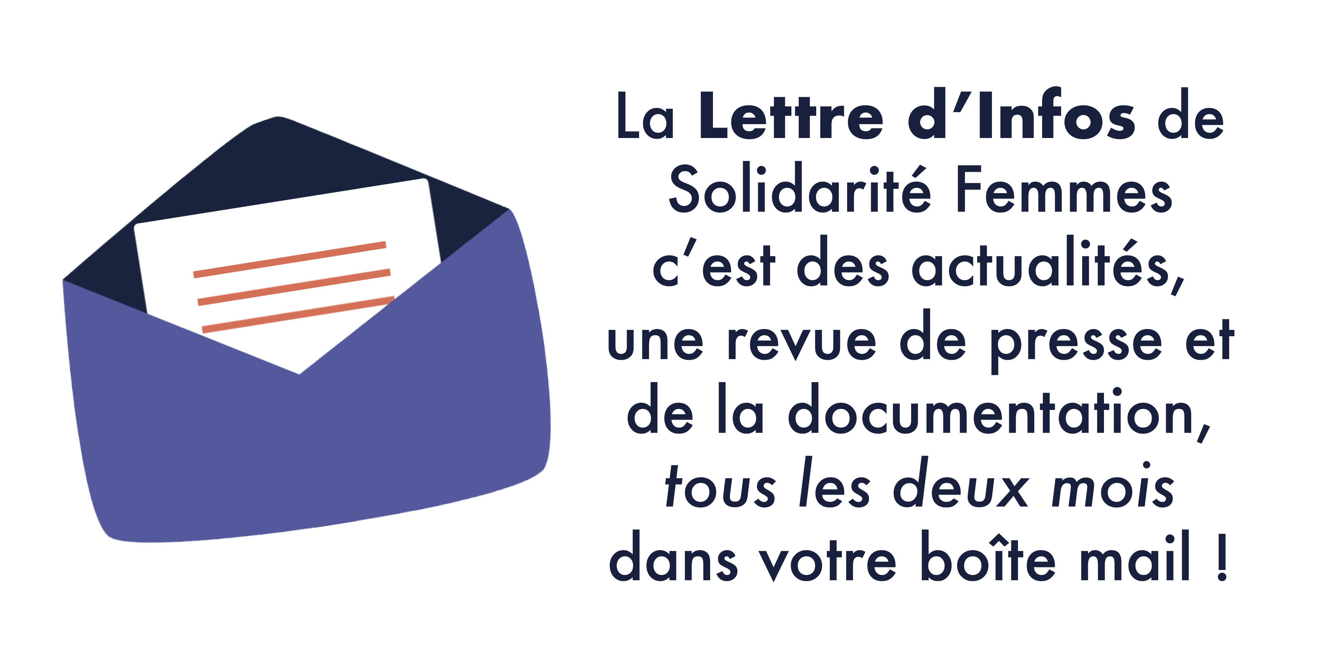 Lettre d Infos Solidarité Femmes